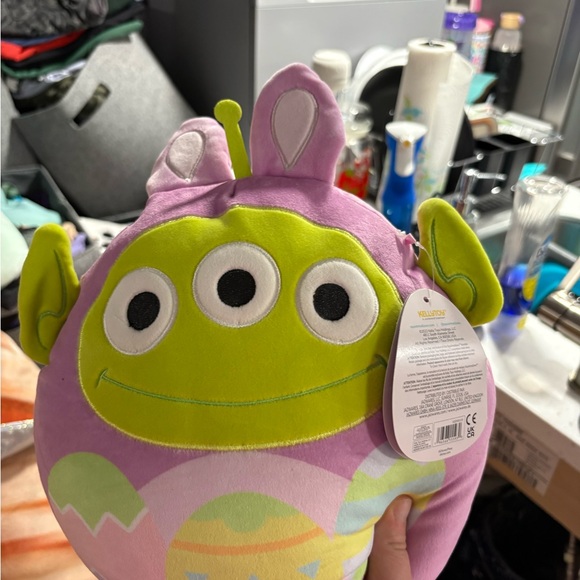 Squishmallows Alien Plush - Green and Purple - Picture 1 of 1